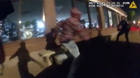 Ferguson Police Release Videos Showing Officer Pushed To Sidewalk