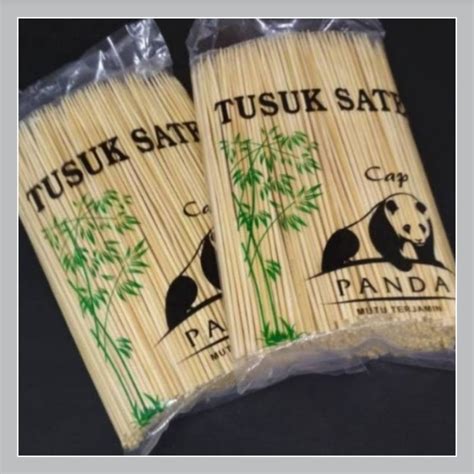 Jual TUSUK SATE BAMBU PANDA 20 CM 200 GRAM Shopee Indonesia