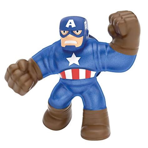 Heroes of Goo Jit Zu Licensed Marvel Hero Pack - Captain America ...