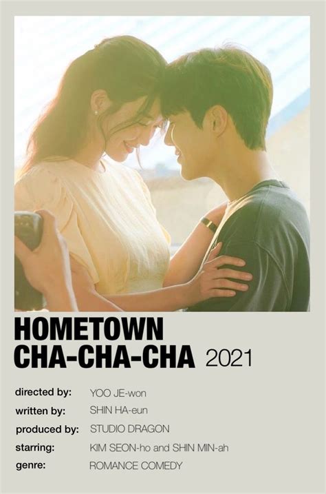 Hometown Cha Cha Cha Minimalist Kdrama Poster Drama Tv Shows Romance