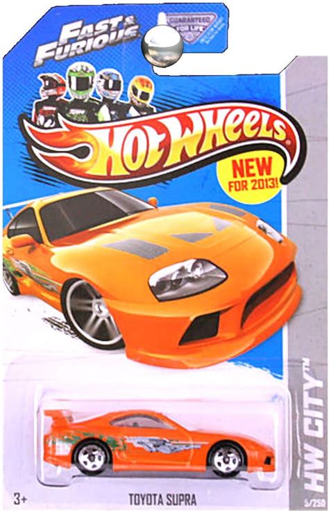 2013 Hot Wheels Hw City Fast Furious 5 250 Toyota Supra Amazon De