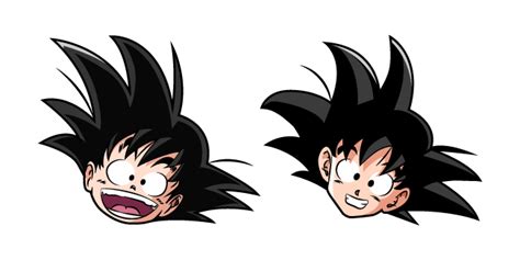 Dragon Ball Kid And Teen Goku Cursor Custom Cursor