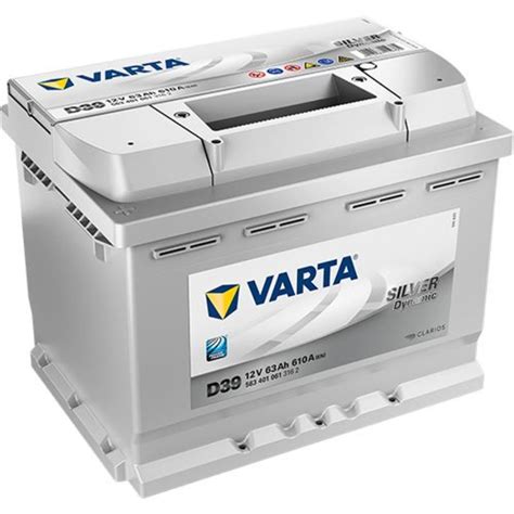 Batería VARTA Silver Dynamic D39 63Ah 610A Norauto