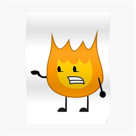 "bfdi leafy" Poster for Sale by Boutique-Prof | Redbubble