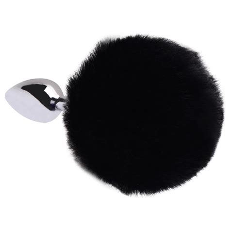 Plug Anal Aço Pompom Coelho Sexy Import Gall