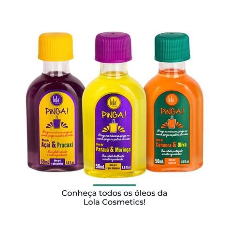 Oleo Pinga Lola Cosmetics Cenoura E Oliva Prote O T Rmica Gabeauty