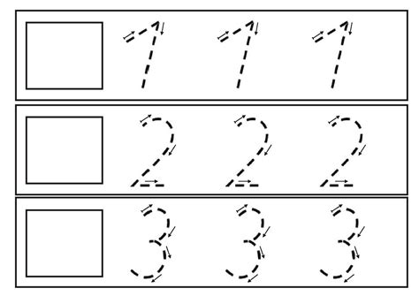 Recursos Infantiles Grafomotricidad De NÚmeros