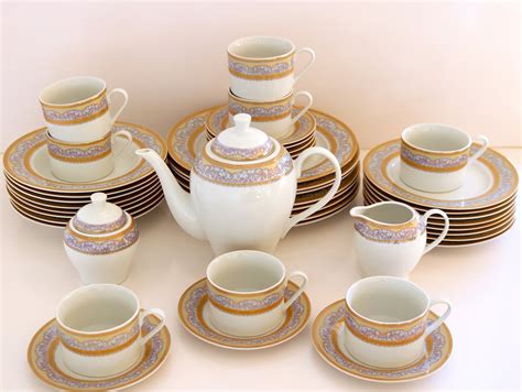 Bavaria China Dinnerware Set Fine China Kitchen Decor Real Etsy