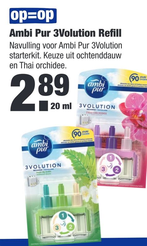 Ambi Pur 3Volution Refill Aanbieding Bij ALDI