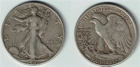 Usa Dollar Halb Dollar Kursm Nze D Walking Liberty Erhaltung