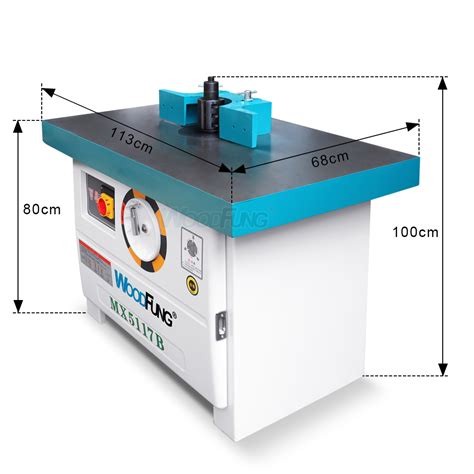 Mx B Woodworking Sliding Table Milling Moulding Router Vertical