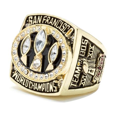 San Francisco 49ers Super Bowl Championship Rings - RingGlory