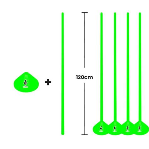 Set Estacas Con Base De Entrenamiento M Litio