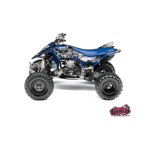 Kit D Co Quad Demon Yamaha Yfz R Bleu