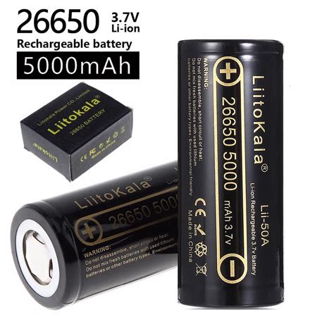 100 Original LiitoKala Lii 50A 26650 15A 20A 5000mAh Li Ion