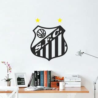 Adesivo Escudo Do Santos Mercadolivre