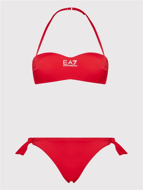 Ea Emporio Armani Bikini Cc Rot Modivo De