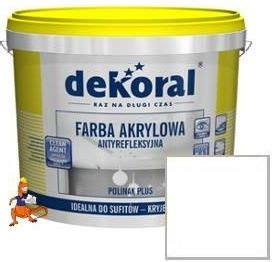 Farba Dekoral Farba Akrylowa Antyrefleksyjna POLINAK PLUS