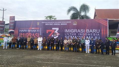 Upacara Hari Bhakti Imigrasi Ke 73 Kantor Imigrasi Makassar Siap Beri