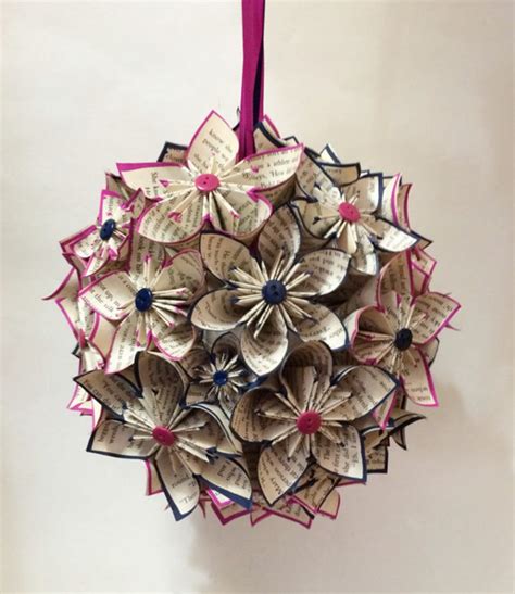 Bridal Flower Pomander Handmade Wedding Bouquet Made To Etsy