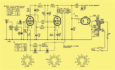 Vacuum Tube Preamplifier Schematic