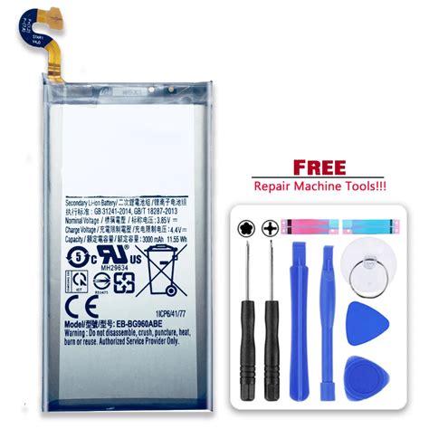 Original Replacement Battery For Samsung Galaxy S9 G9600 Sm G960f Sm G960 G960f G960 Eb Bg960abe