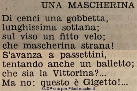 Una Mascherina Poesia Di Teresa Romei Correggi In Filastrocche It