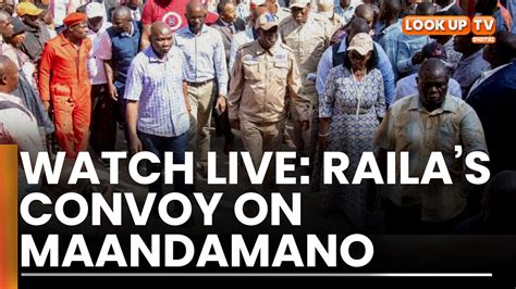 WATCH LIVE RAILA ODINGA TO ADDRESS KENYA ON MAANDAMANO YouTube