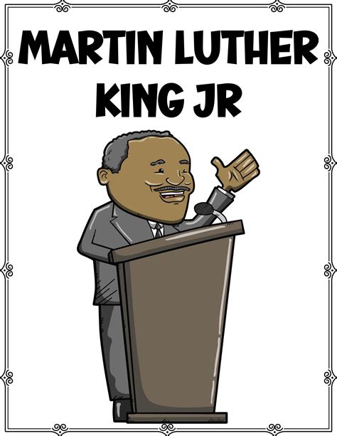 MLK JR Research Project Martin Luther King Bulletin Board Biography ...