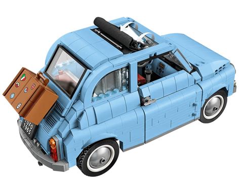 Lego Set 77942 1 Fiat 500 Bright Light Blue Version 2021 Creator