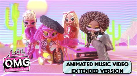 NEW Extra (Like O.M.G.) Official Extended Animated Music Video | LOL Surprise O.M.G. Dolls ...