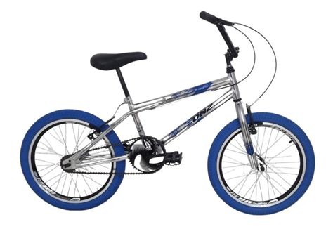 Bicicleta Aro 20 Cross Bmx Cromada Aro Aero Freestyle Freio V Brake