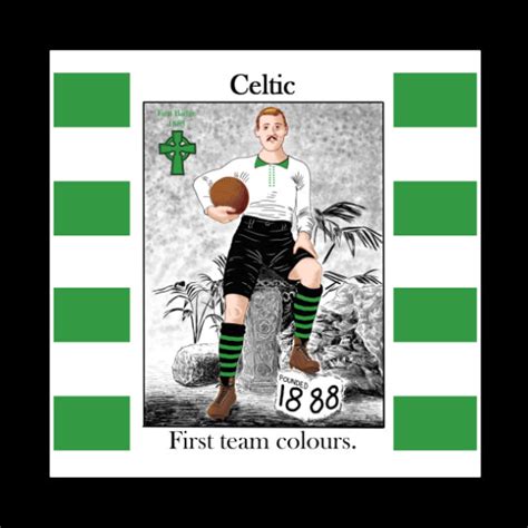 Celtic Coaster Football Cartoon Histories