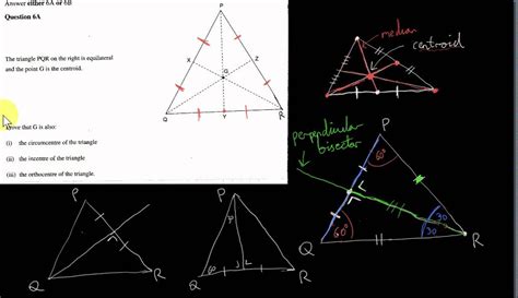 constructing  centroid   triangle worksheet traingleworksheetscom