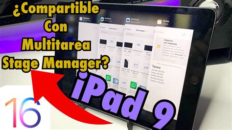 IPadOS 16 Multitarea En IPad 9 Stage Manager Se Puede Activar