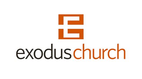 Exodus Logo (White Background) - Exodus Church