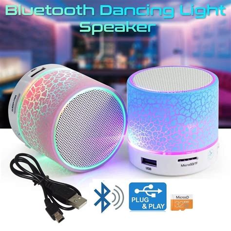 Dancing Led Light Bluetooth Speakers