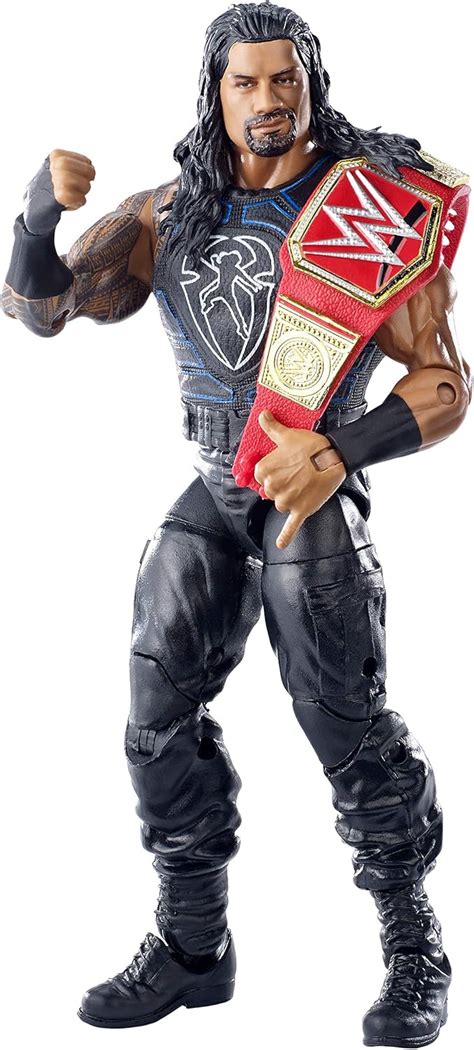 Wwe Roman Reigns Elite Collection Figura De Acci N De Lujo Con Detalles