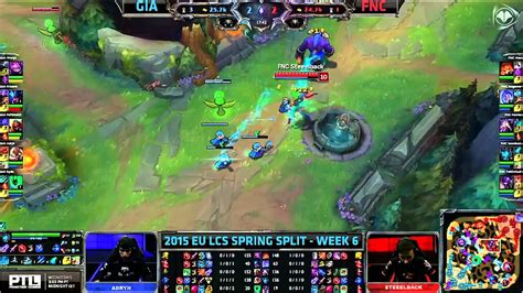 Giants Vs Fnatic LCS EU 2015 W6D1 Spring Split FR YouTube