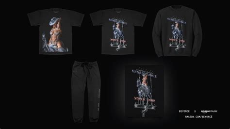 Beyoncé Renaissance World Tour Merch Collaboration with Amazon Music!