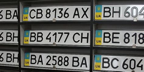 В Украине возобновил работу онлайн-сервис выбора номеров авто: как им ...