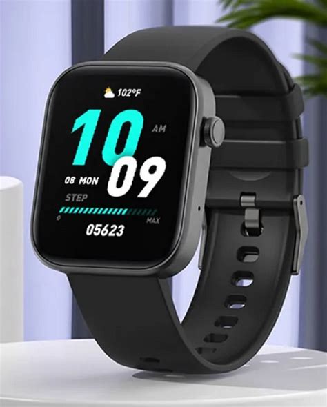 Smartwatch Colmi P71 1 9 Preto Chamada Bluetooth 5 1 Tela 1 9 Pol