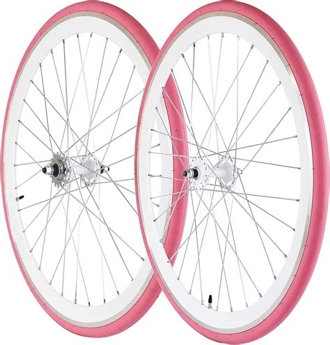 C Fixie Fixed Single Speed Bike Wheel Set Flip Flop Mm Deep V