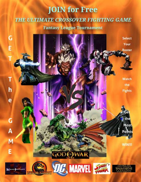 tournament invitation flyer  ultimate fighting game championship