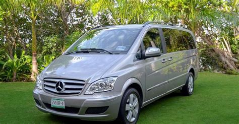 cancun airport luxury private van transfer