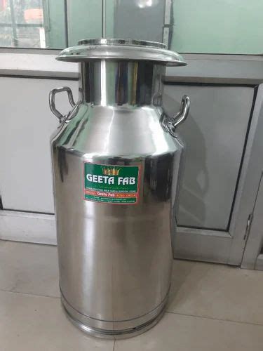 Stainless Steel Milk Cans At Rs 400 Piece In Jagadhri ID 2849599801655