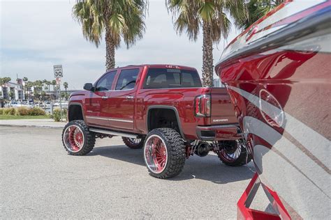 High Life Red Lifted Gmc Sierra Denali Gmc Sierra Denali Gmc Sierra Sierra Denali