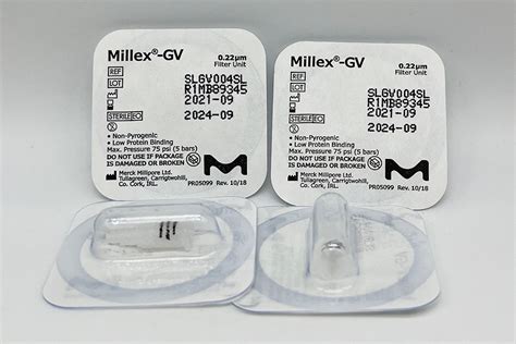 Millex GV0 22 µmPVDF4 mm环氧乙烷灭菌 SLGV004SL 陌汉生物 陌汉生物