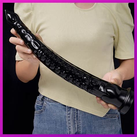 Tentáculo Anal De 45cm De Comprimento Tampão Grande Dildo Macio Ventosa Poderosa Brinquedos