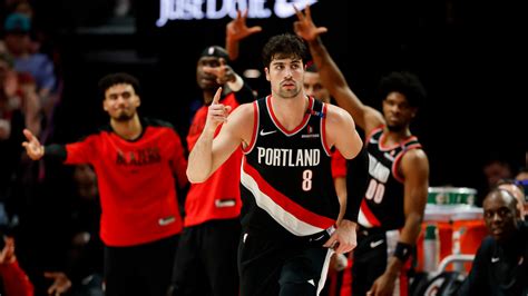 deni avdija  cooking   blazers team   fell short